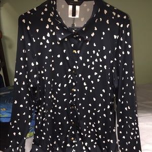 Brand new BCBGMaxAzria button up